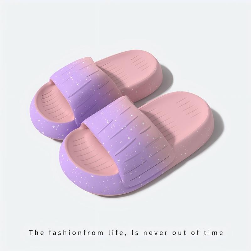 Gradient Rubber Slipper