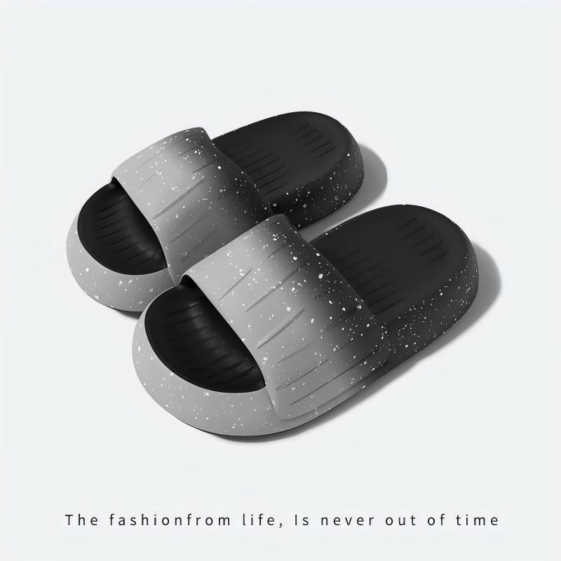 Gradient Rubber Slipper